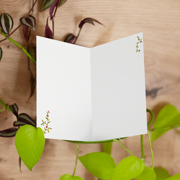 happy birdday karte innen