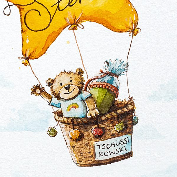 abschied kindergarten detail