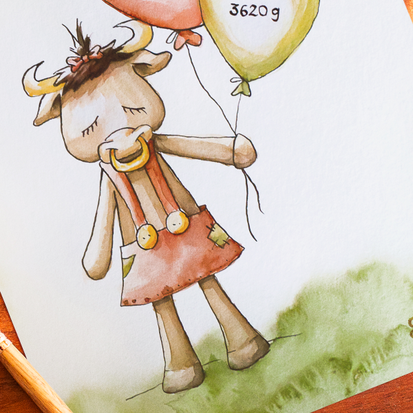 stier girl geburtsbild